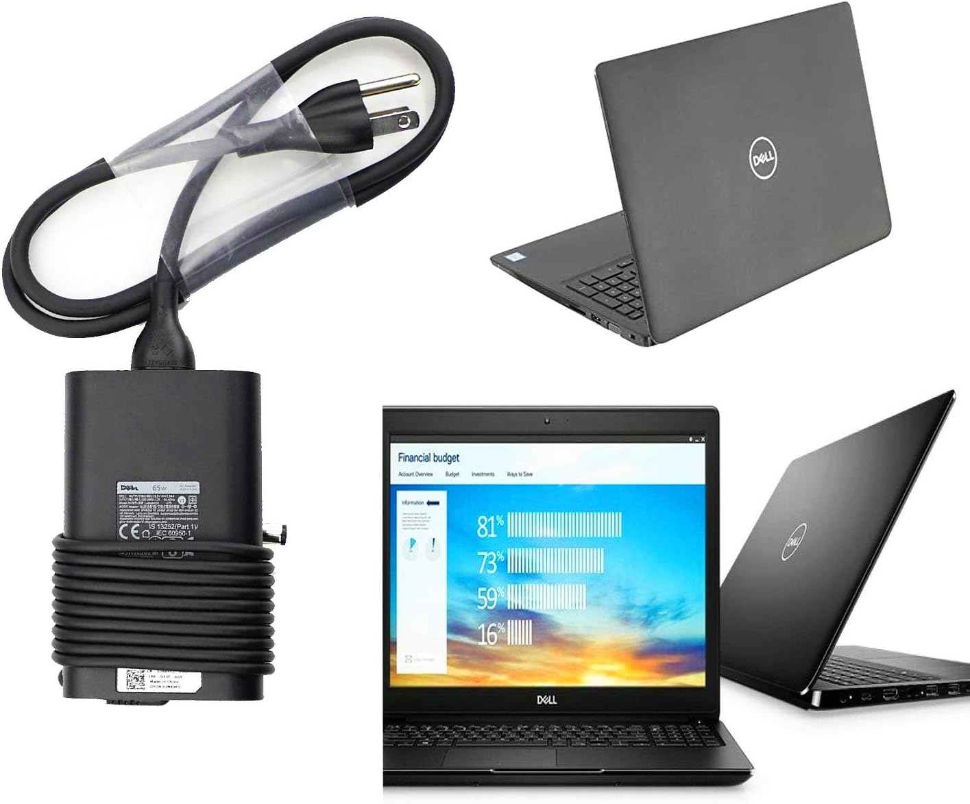 65W AC Charger Fit for Dell Latitude E5440 E5470 7480 E6540 E7440 E7450 E7250 E6440 E6430 7490 7290 5490 5590 5290 - Image 3