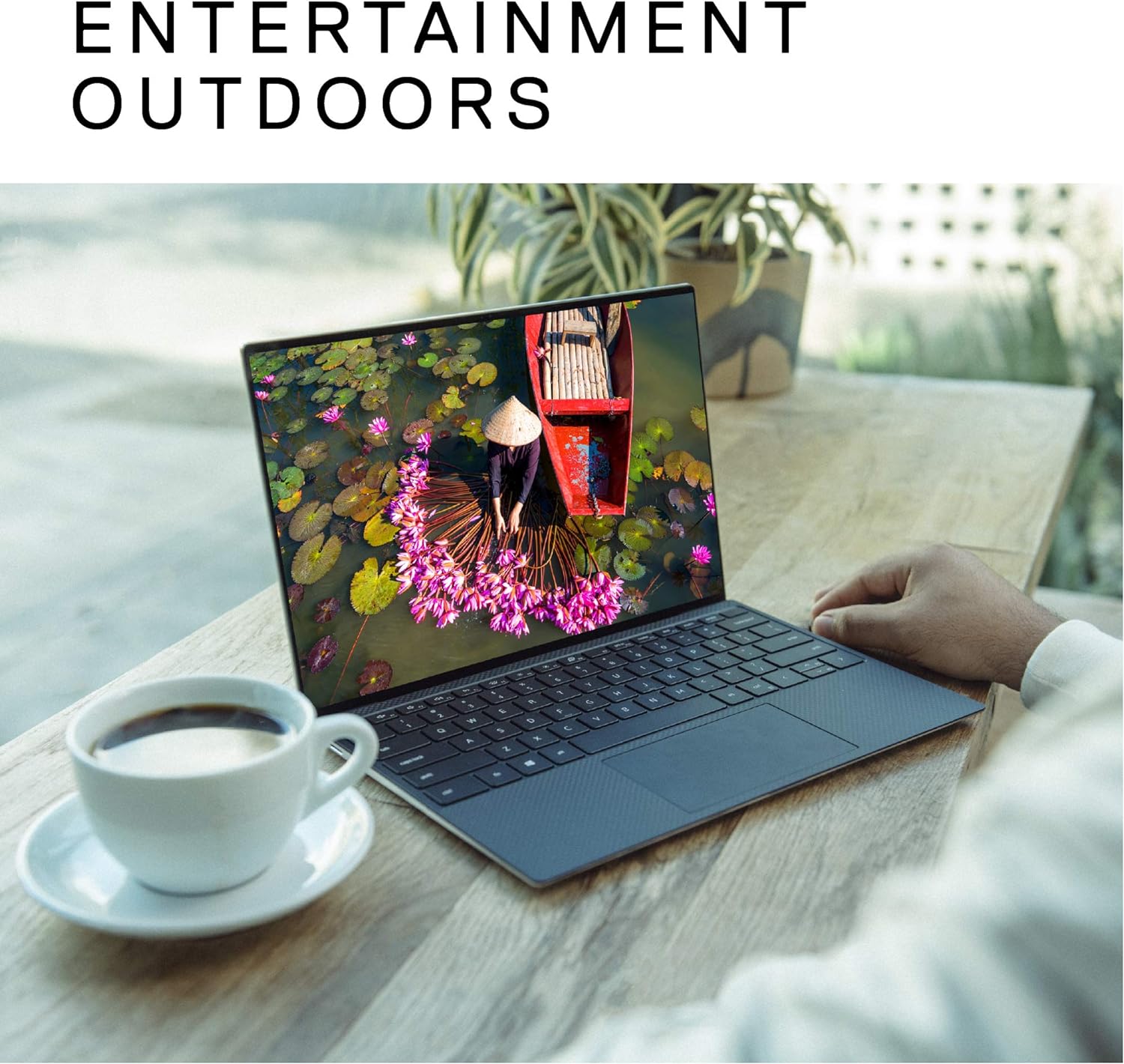 Dell XPS 13 7390 13.3 inch 4K UHD InfinityEdge Touchscreen Laptop (Silver) 10th Gen Intel Core i7-10710U, 16GB RAM, 1TB SSD, Windows 10 Home - Image 2